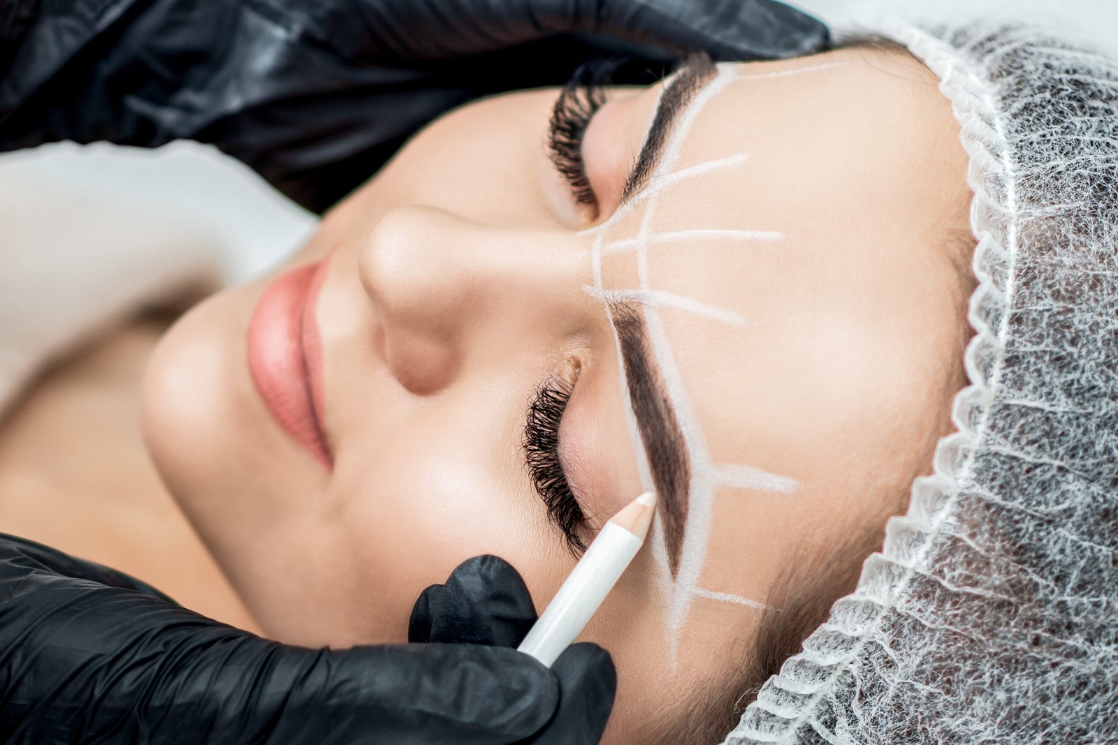 eyebrow sculpting and shaping